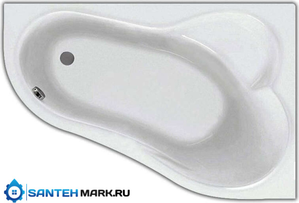 Акриловая ванна Santek Ибица 150x100 R