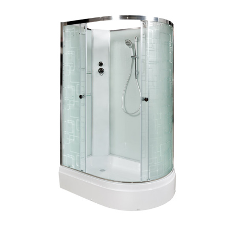 Душевая кабина DTO EM 2712 L N (без крыши) 120x80