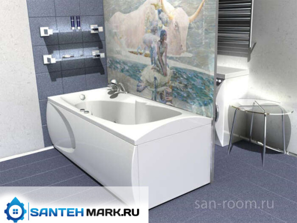 Акриловая ванна Акватек Европа HM Стандарт 180x80