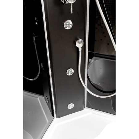 Душевая кабина DTO L 810 GM+EL BLACK 100x100 с гидромассажем и электрикой Душевая кабина DTO L 810 GM+EL BLACK 100x100 с гидромассажем и электрикой