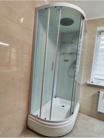 Душевая кабина Frank F412/1R White 120x80
