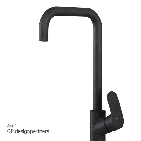 Смеситель для кухонной мойки AM.PM Like F8006022 Черный