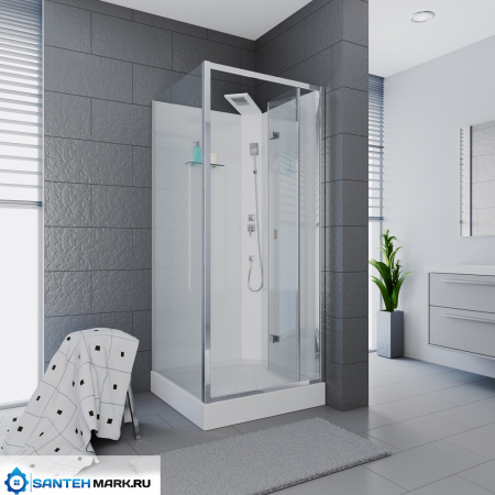 Душевая кабина Ceruttispa BELLA901T (90x90x215-225)(9094 / 8387)