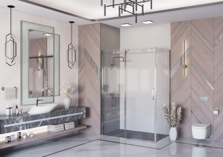 Душевой уголок Ambassador Benefit 19021105HX-90HX 160x90 без поддона