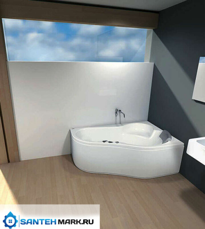 Акриловая ванна Santek Ибица 150x100 R