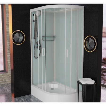 Душевая кабина Frank F412/1L White 120x80 Душевая кабина Frank F412/1L White 120x80