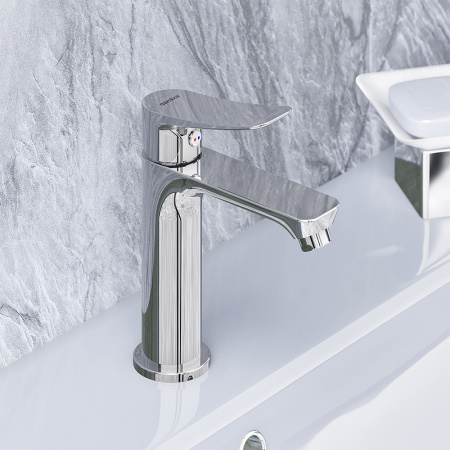 Смеситель для раковины Damixa RedBlu Origin Apollo 220220000 Хром