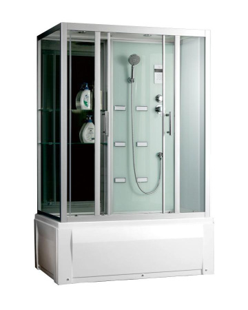 Душевая кабина Frank F-554 130x85 с баней Душевая кабина Frank F-554 130x85 с баней