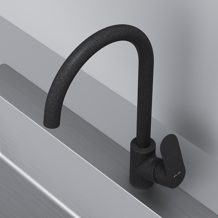 Смеситель для кухонной мойки AM.PM Like F8007122 Черный