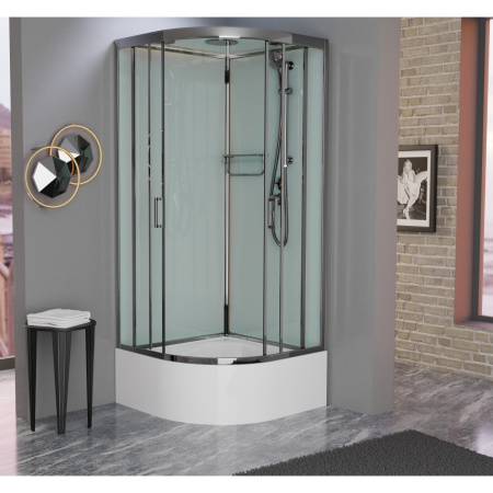 Душевая кабина Frank F409/2 Brilliant 90x90 Душевая кабина Frank F409/2 Brilliant 90x90