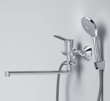 Смеситель для ванны AM.PM X-Joy F85A90100 универсальный Хром