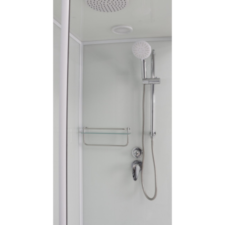 Душевая кабина Frank F418L White 100x80 без крыши Душевая кабина Frank F418L White 100x80 без крыши