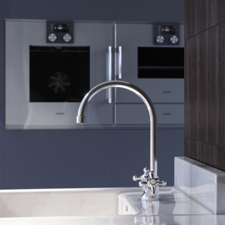 Смеситель для кухонной мойки Damixa Retro 230000000 Хром Смеситель для кухонной мойки Damixa Retro 230000000 Хром