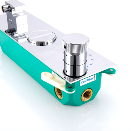 Смеситель для душа Vincea VSCV-422TCH двухфункциональный, термостатический, хром