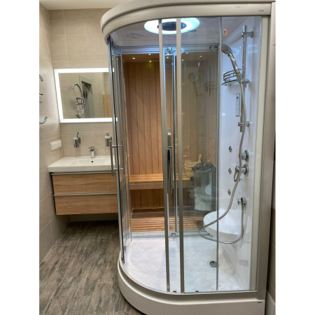 Душевая кабина с сауной Frank F-901 L 170x110