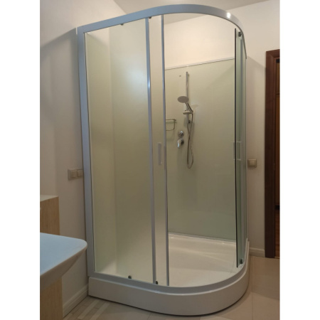 Душевая кабина Frank F408 White 80x80 без крыши