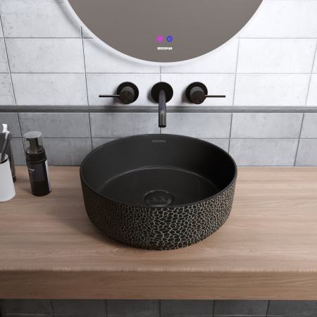 Раковина Grossman GR-5010BBL (355*355*115) ЧЕРНАЯ Раковина Grossman GR-5010BBL (355*355*115) ЧЕРНАЯ