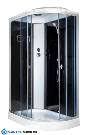 Душевая кабина Aquacubic 3126D L/R grey black 120х80