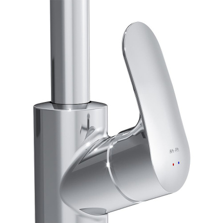 Смеситель для кухонной мойки AM.PM Like F8007T00 с дозатором для моющего средства Хром