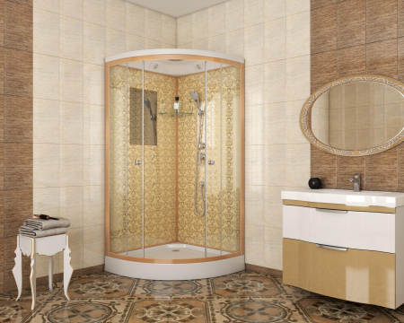 Душевая кабина Niagara Luxe NG-7701G 90x90