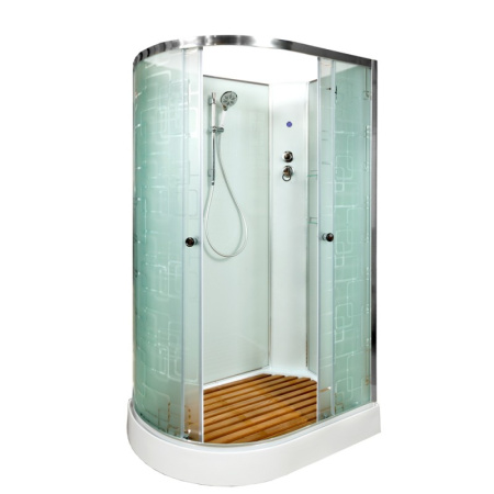 Душевая кабина DTO EM 1512 R N LED 120х80