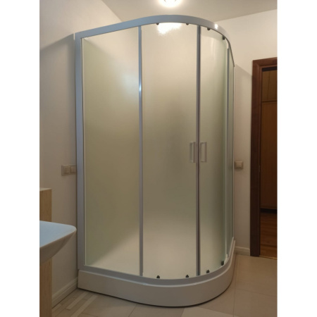 Душевая кабина Frank F408 White 80x80 без крыши