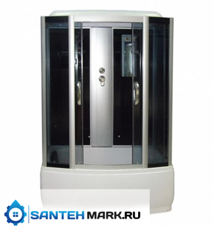 Душевая кабина Водный мир ВМ-8862 белые рифленые/черные 150x70 Душевая кабина Водный мир ВМ-8862 белые рифленые/черные 150x70