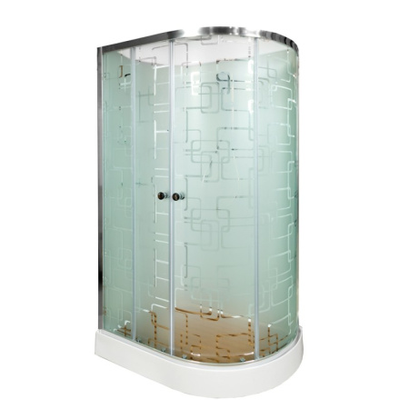 Душевая кабина DTO EM 1511 L N с гидромассажем 110х80