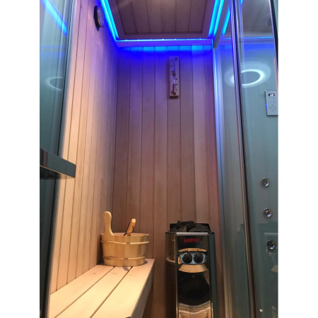 Душевая кабина с сауной Frank F-907 L 170x120