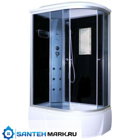 Душевая кабина Aquacubic 3106В black R Душевая кабина Aquacubic 3106В black R