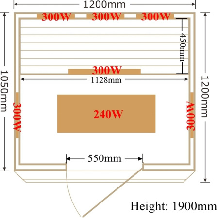 Сауна SaunaMagic Classic RCS Mini