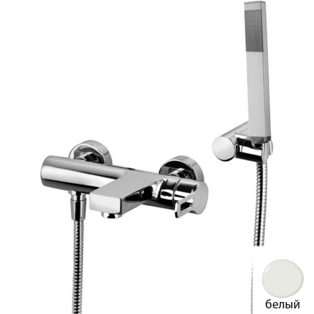 Смеситель Paffoni Ringo RIN023BO белый матовый