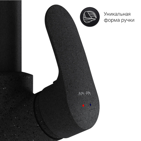 Смеситель для кухонной мойки AM.PM Like F8006022 Черный