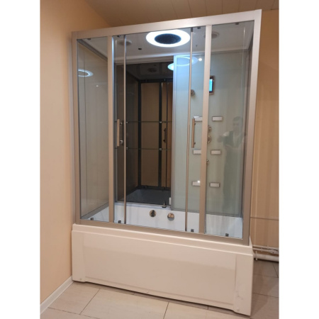 Душевая кабина Frank F-556 150x85 с баней