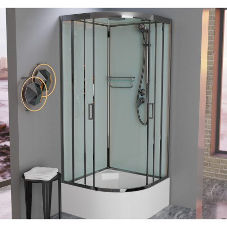 Душевая кабина Frank F409/2 Brilliant 90x90 Душевая кабина Frank F409/2 Brilliant 90x90