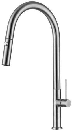 Смеситель Allen Brau Sprungfeder 5.60002-SS сталь браш