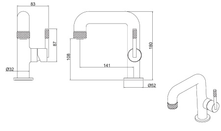 Смеситель Allen Brau Reality 5.32001-00 хром