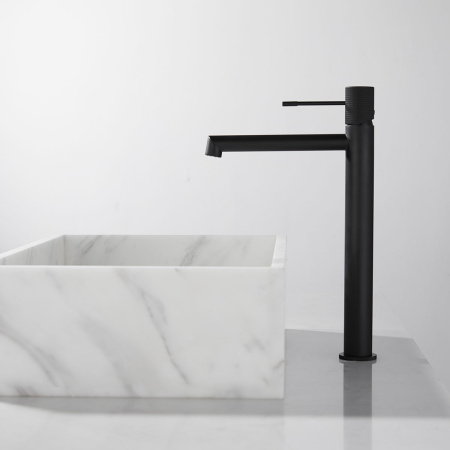 Смеситель для раковины Vincea Desire VBF-1D2MB однорычажный, черный