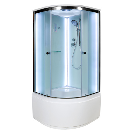 Душевая кабина DTO D 10S LED 100х100 Душевая кабина DTO D 10S LED 100х100
