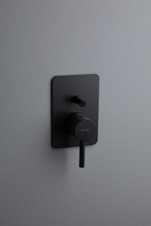 Смеситель Allen Brau Priority X2 5.31011-31 (с внутренней частью) черный матовый