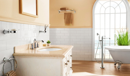 Смеситель для ванны Cezares Liberty LIBERTY-F-VDP-01