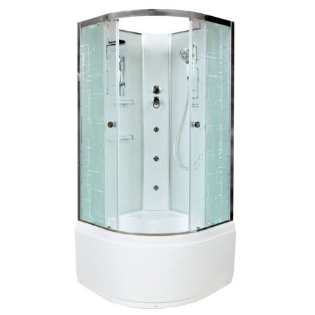 Душевая кабина DTO EM 4590 N с гидромассажем 90х90