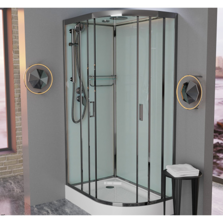 Душевая кабина Frank F418L Brilliant 100x80