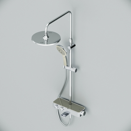 Душевая система AM.PM Inspire 2.0 F0750A500 с термостатом Хром