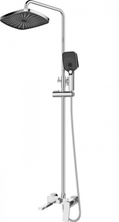 Душевая система ESBANO GEMINI (DS-XR) хром глянцевый
