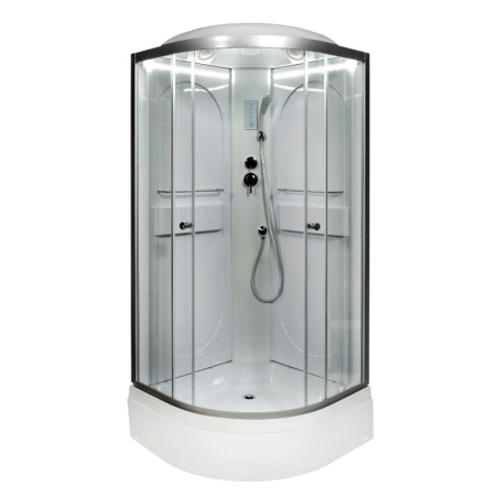 Душевая кабина DTO L 590 LED 90x90 с подсветкой