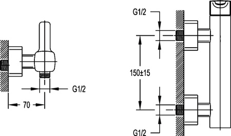 Смеситель Cezares Tesoro TESORO-D-01