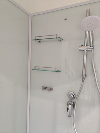 Душевая кабина Frank F409/1 White 90x90