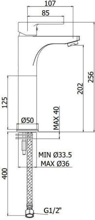 Смеситель Paffoni Red RED071CR105