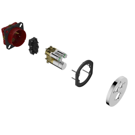 Смеситель для душа Vincea VSCV-322T-MCH двухфункциональный, термостатический, хром